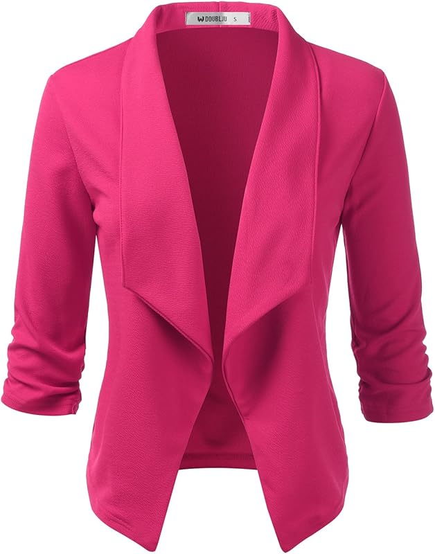 DOUBLJU Blazers Business Jackets Clothes